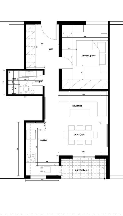 Seaside Apartment By Flisvos Marina Aten Exteriör bild